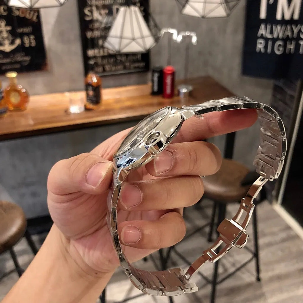 Cartier Rose Gold Skeleton - Hình 2