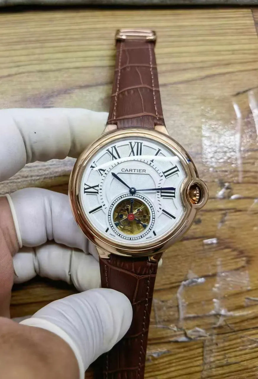 ballon Cartier Rose Gold Tourbillon