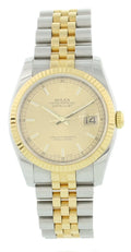 datejust Rolex Champagne Dial Jubilee