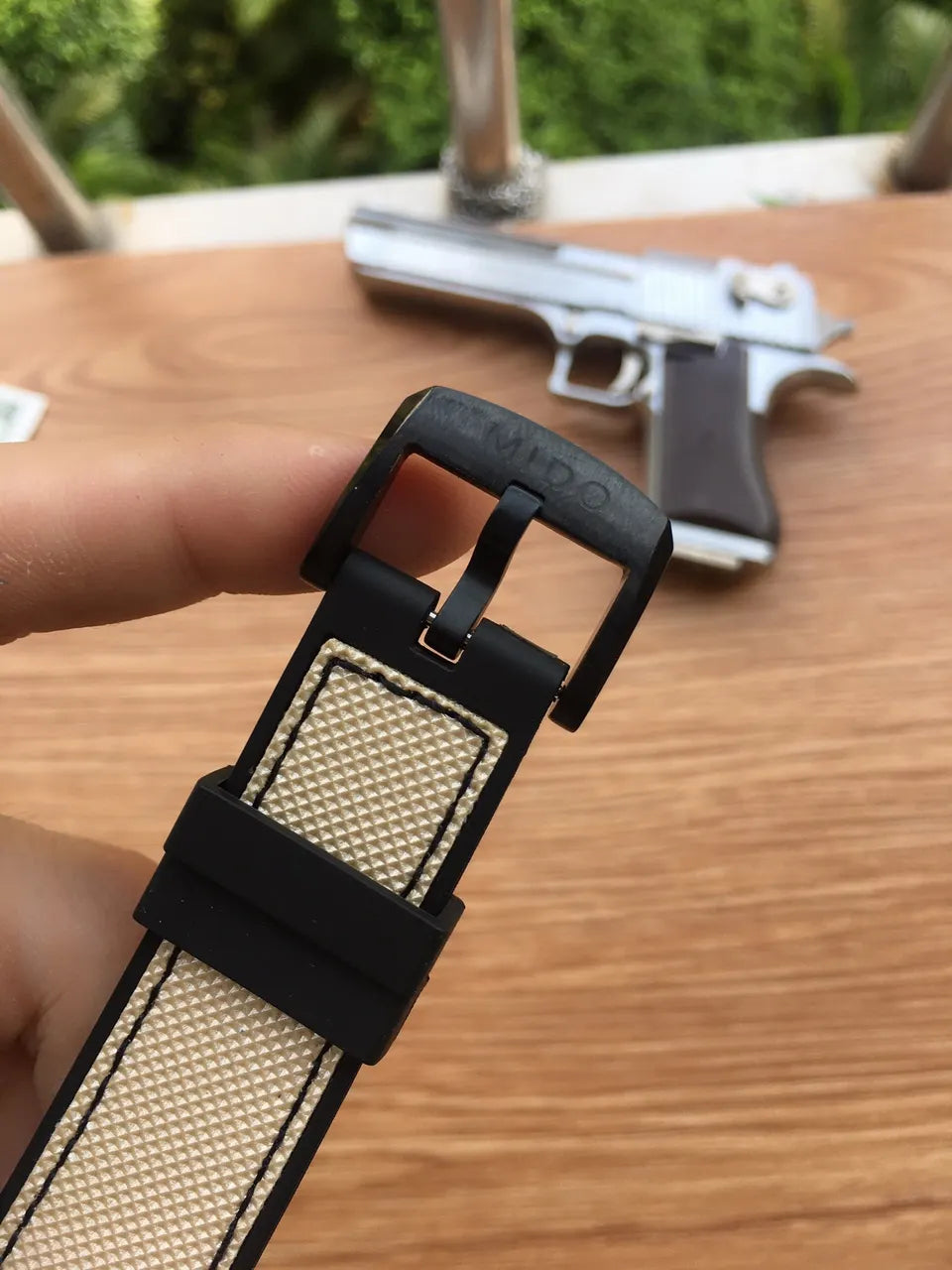 Mido Multifort Beige Strap - Hình 8