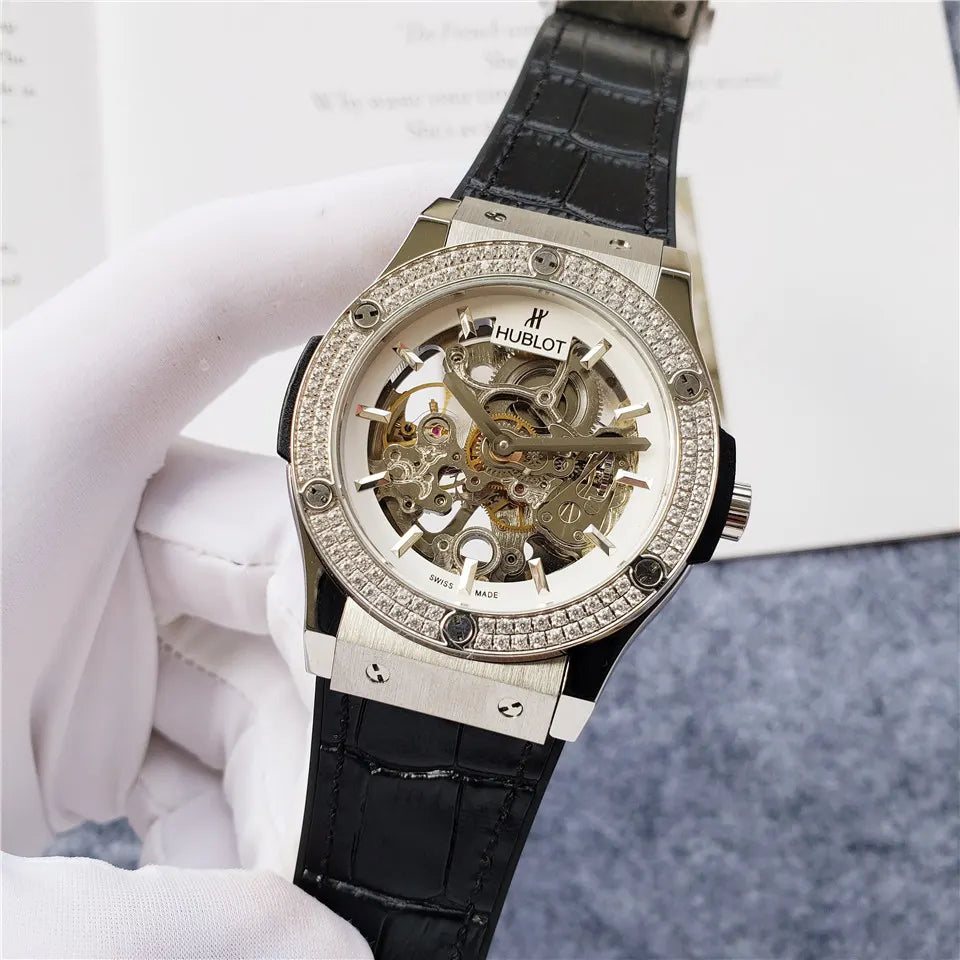Hublot Skeleton Diamond Bezel - Hình 3