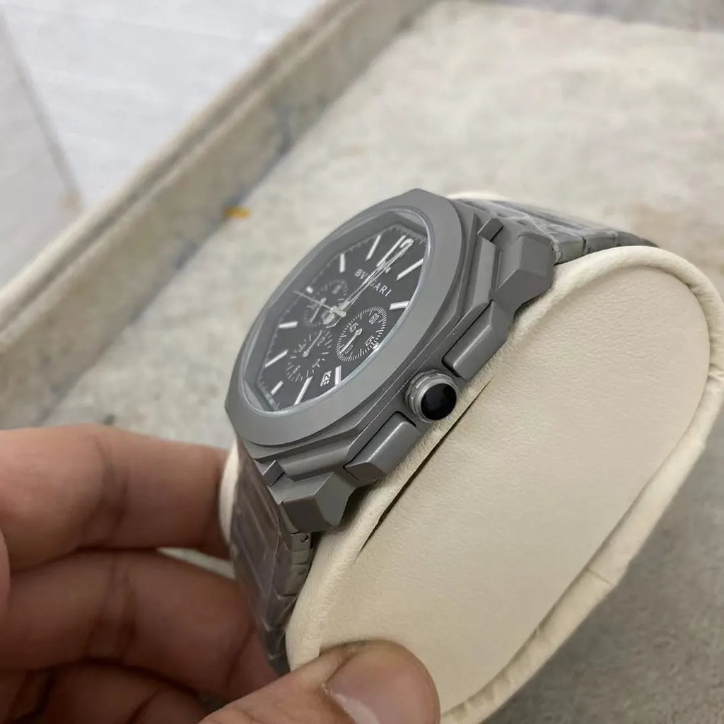 Bvlgari Octo Chronograph Grey - Hình 3