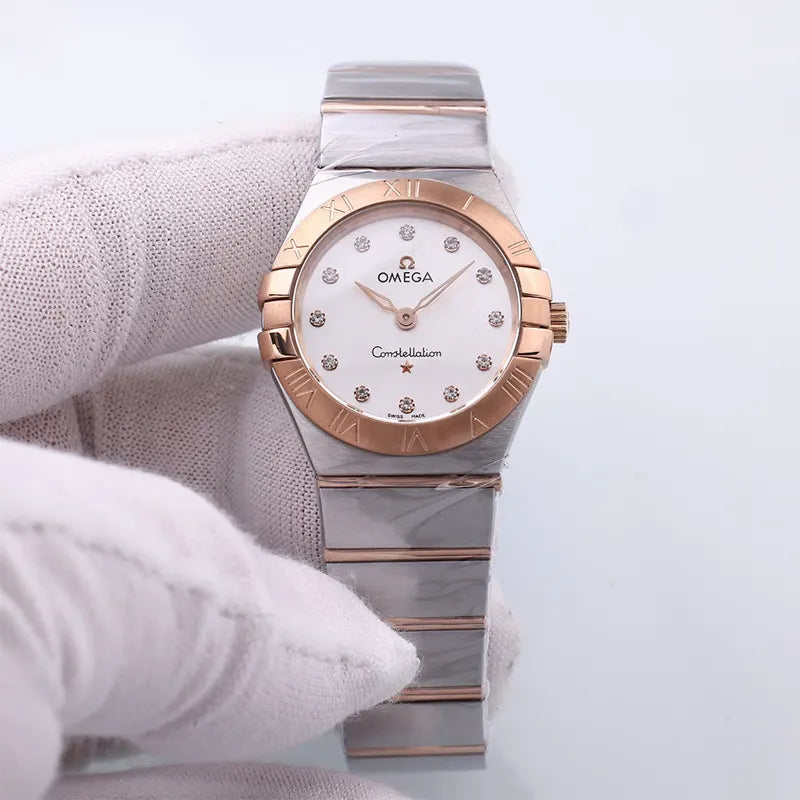 Omega Diamond Rose Gold
