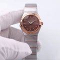 constellation Omega Brown Dial Rose Gold