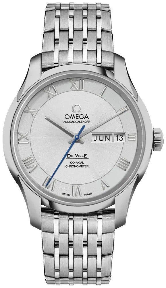 Omega Silver Dial Annual Calendar