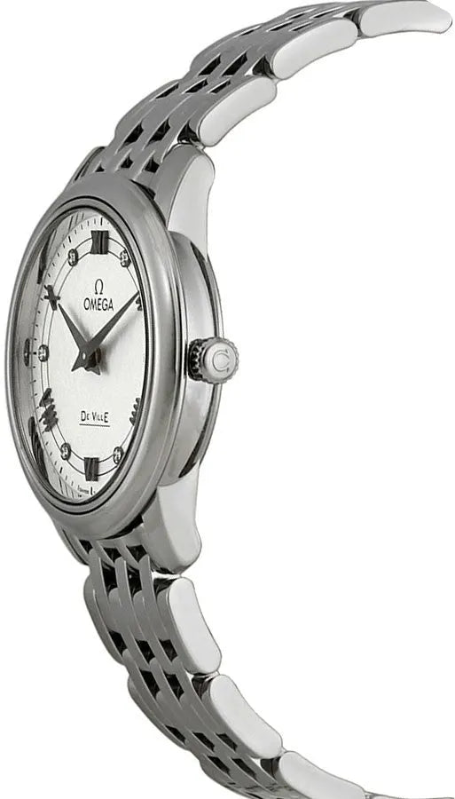 de ville Omega Silver Dial Steel - Hình 3