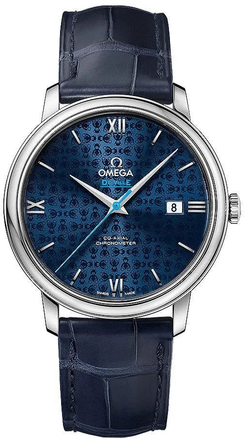 de Omega Blue Teddy Bear Watch