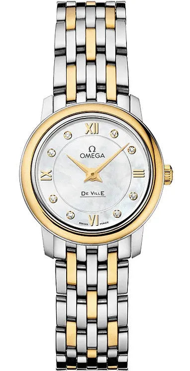 de Omega Mother Pearl Diamond