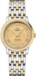 de Omega Champagne Diamond Two-Tone