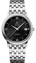 co Omega De Ville Black Dial Steel