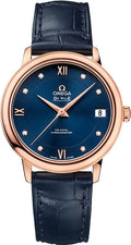 Omega Blue Diamond Rose Gold