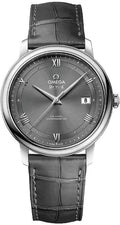 Omega De Ville Grey Dial Leather