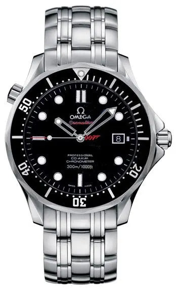 Omega 007 Black Dial Steel
