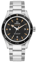 Omega Black Dial Steel Bezel