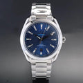 Omega Aqua Terra Blue Steel