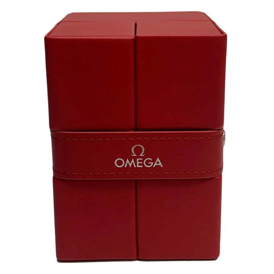 Omega Blue Leather Seamaster - Hình 4
