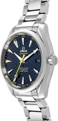 Omega Blue Dial Yellow