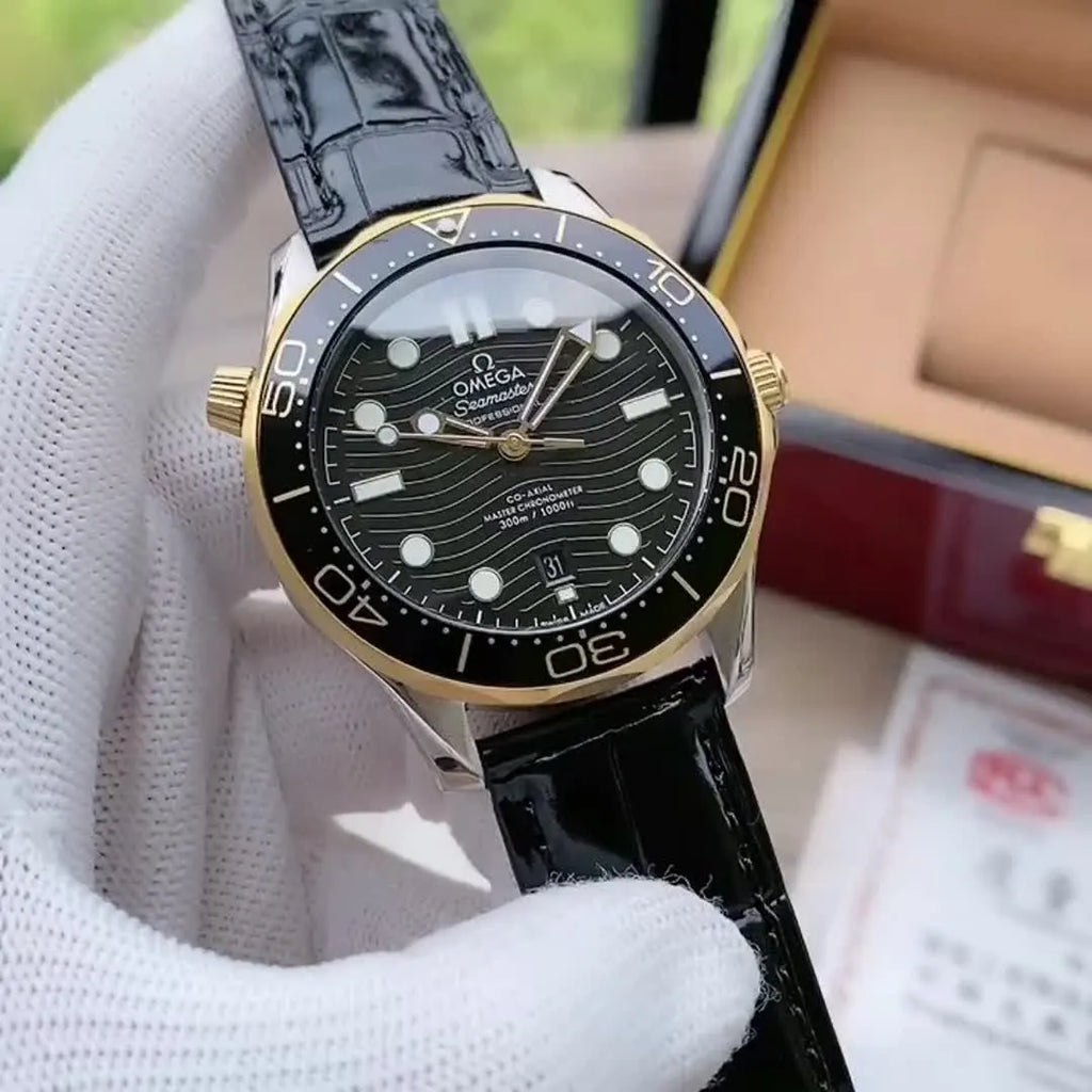 Omega Black Wave Gold - Hình 2