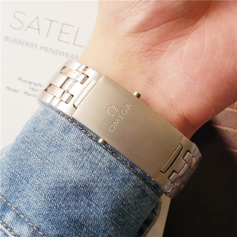 Omega Sedna Gold Grey Dial - Hình 3
