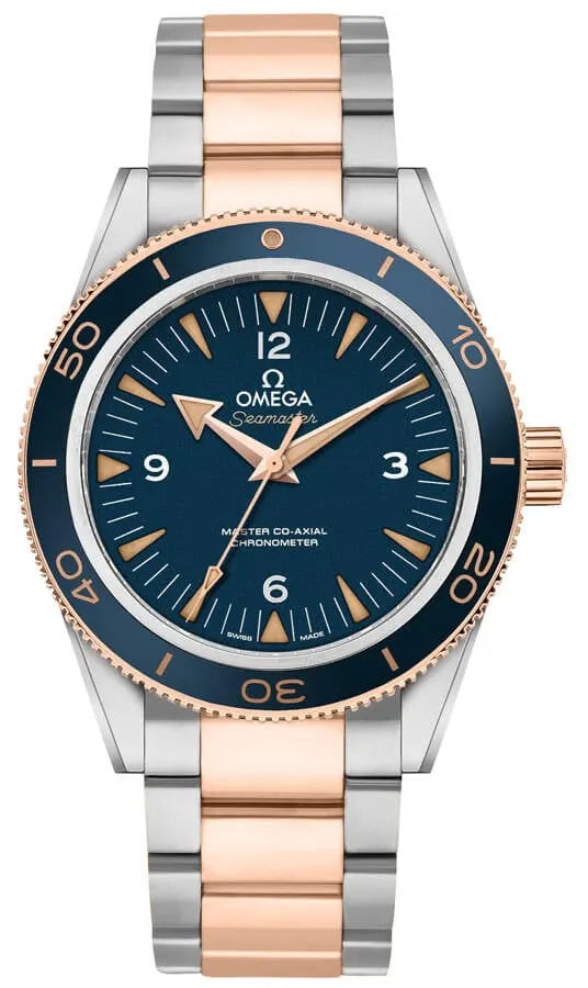 Omega Seamaster Blue Two-Tone
