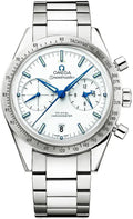 Omega White Dial Blue Hand