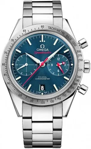 Omega Blue Dial Steel speedmaster