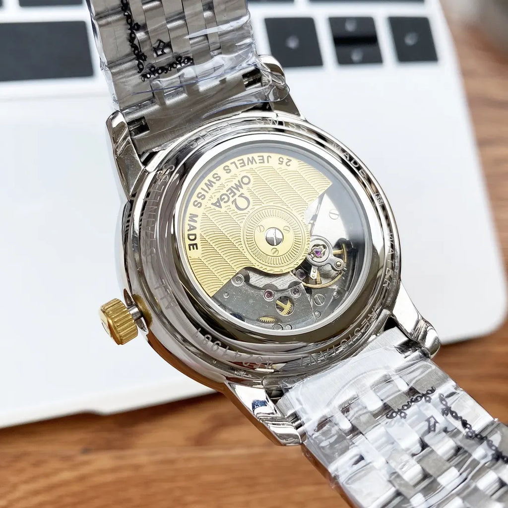 Omega Black Diamond Two-Tone - Hình 2