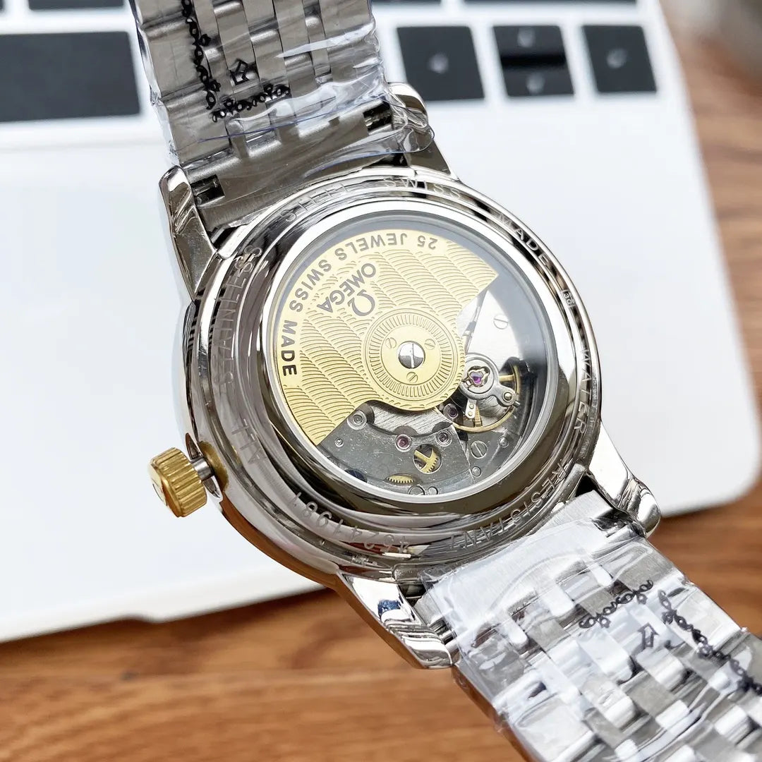 Omega De Ville Silver Dial steel - Hình 2