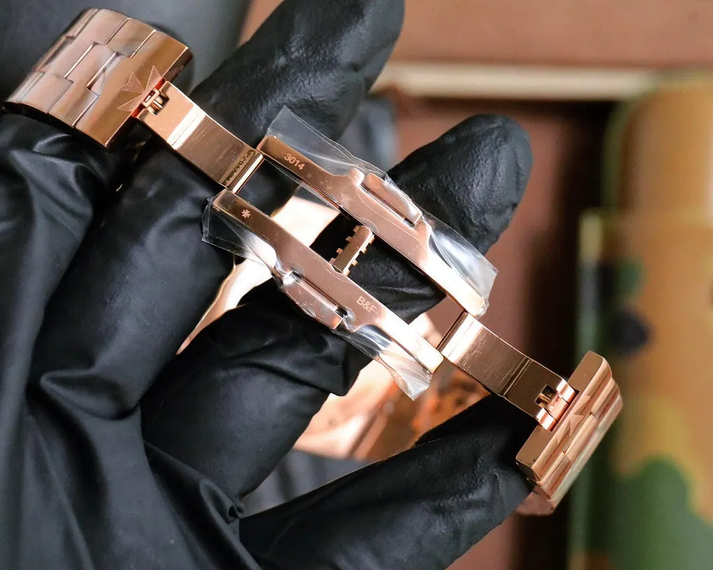 Vacheron Constantin Rose Gold Blue - Hình 6