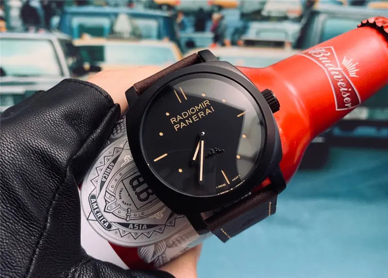 Panerai Black Seal Brown Leather - Hình 4