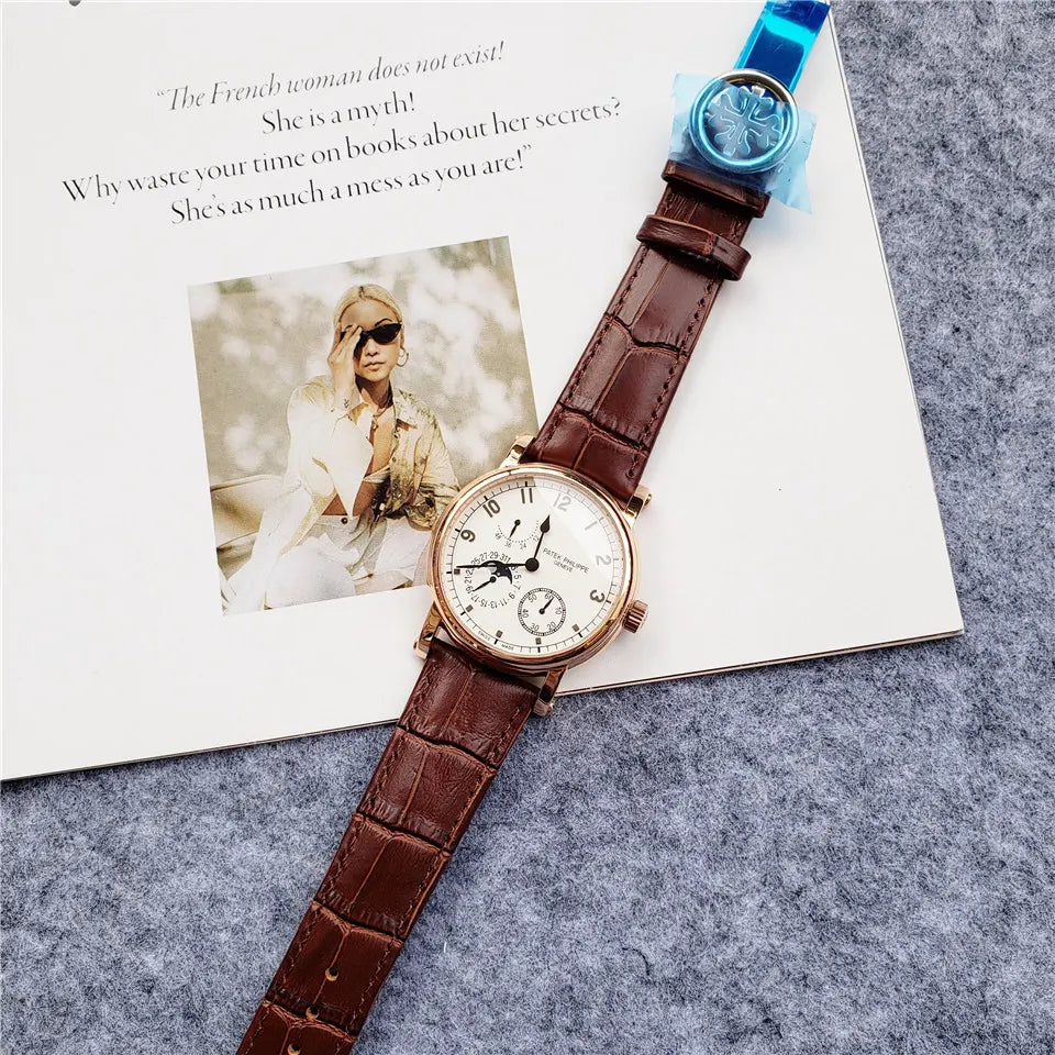 complications Patek Philippe Rose Gold - Hình 3