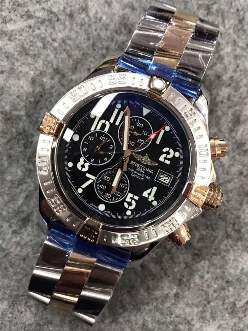 Breitling Two-Tone Chronomat - Hình 6