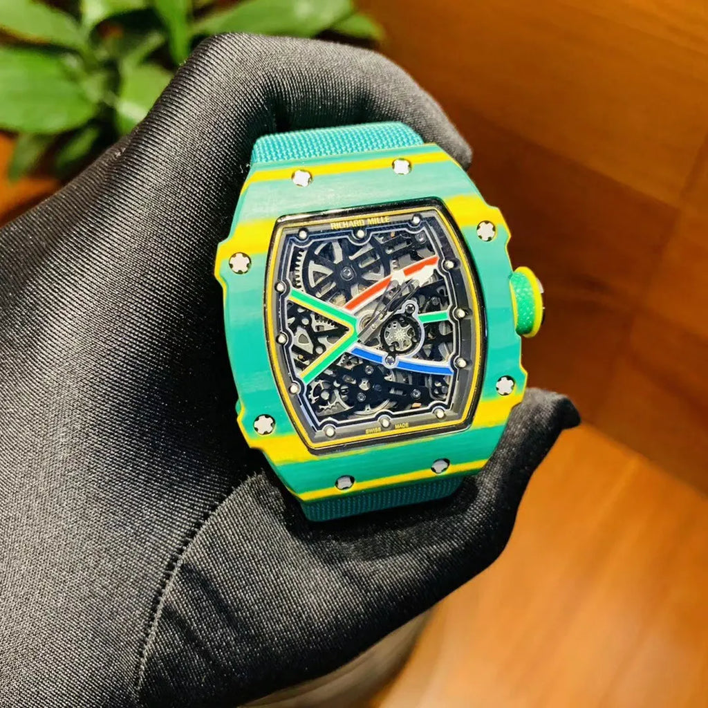 Richard Mille Green Quartz TPT - Hình 2