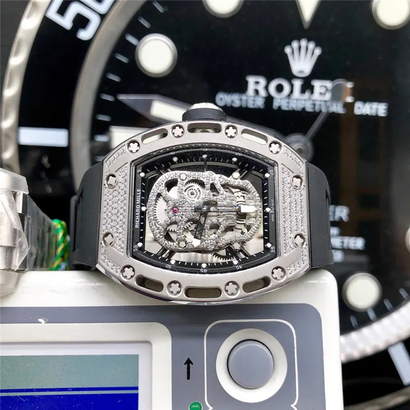 Richard Mille Skull Diamond - Hình 16