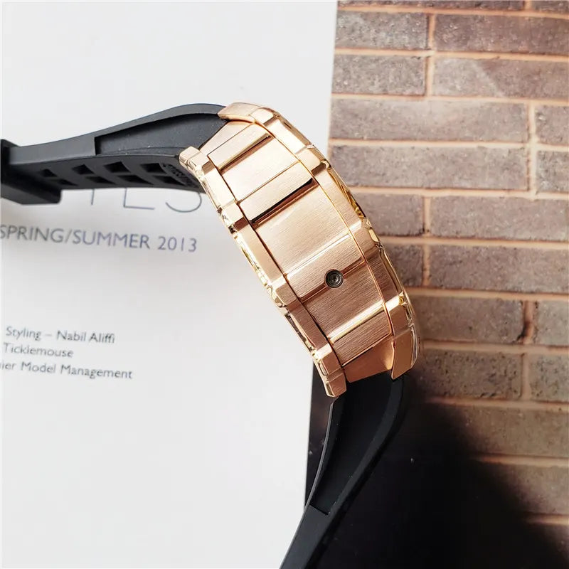 black Richard Mille Rose Gold - Hình 5