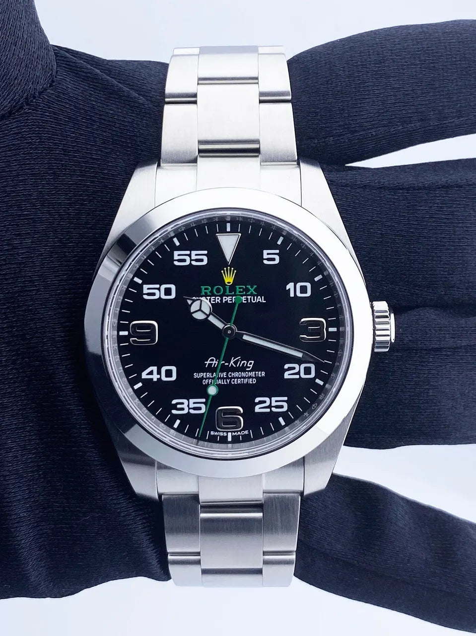 Rolex Air-King Black Dial - Hình 2