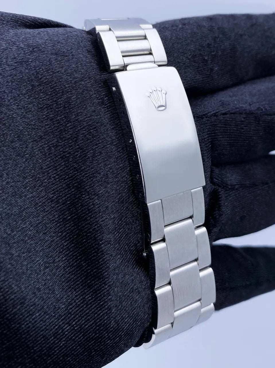 oyster Rolex Air-King Silver Dial - Hình 5