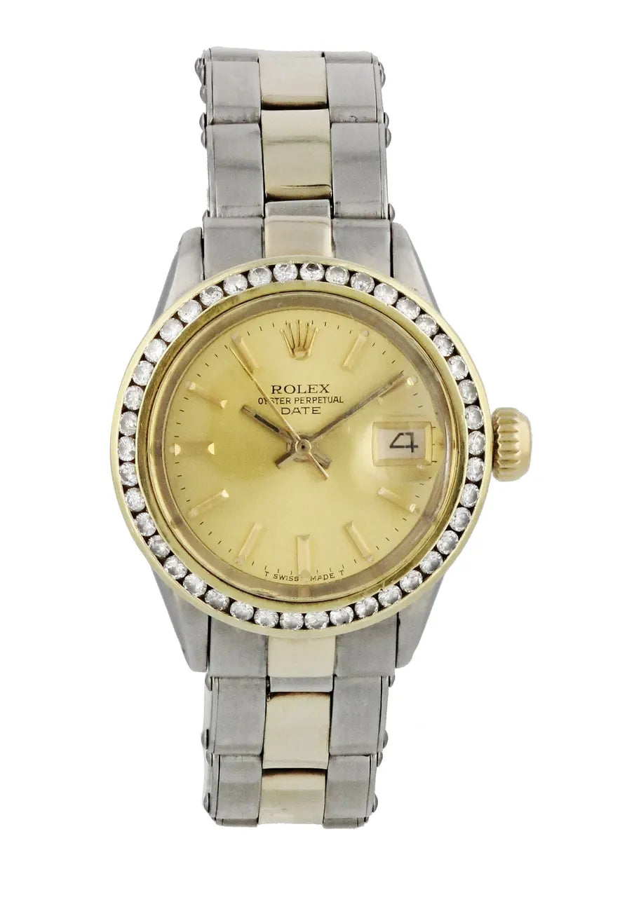 Rolex Diamond Bezel Two-Tone