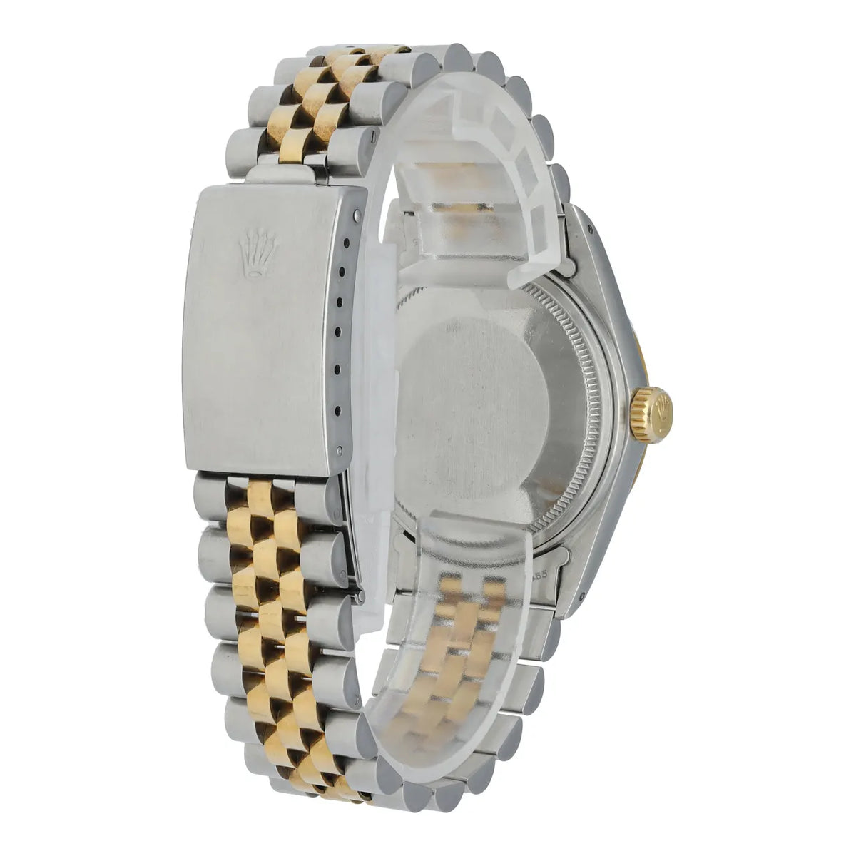 jubilee Rolex Datejust Black Dial Two-Tone - Hình 8