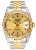 Rolex Gold Dial Two-Tone Steel