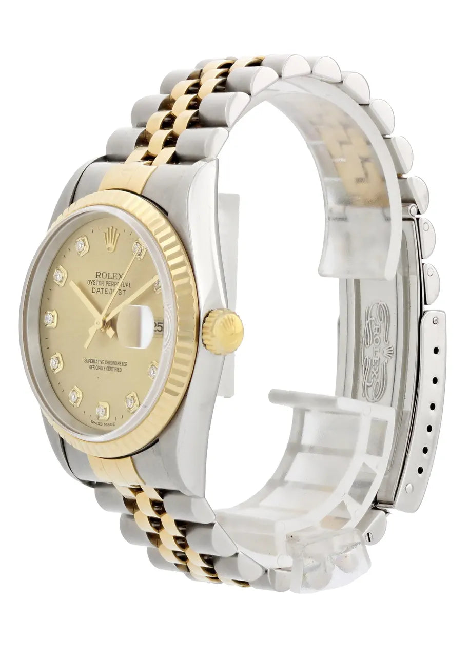 Rolex Gold Diamond Datejust dial - Hình 3