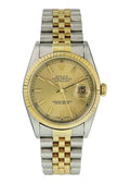 datejust fluted Rolex Gold Dial Two-Tone