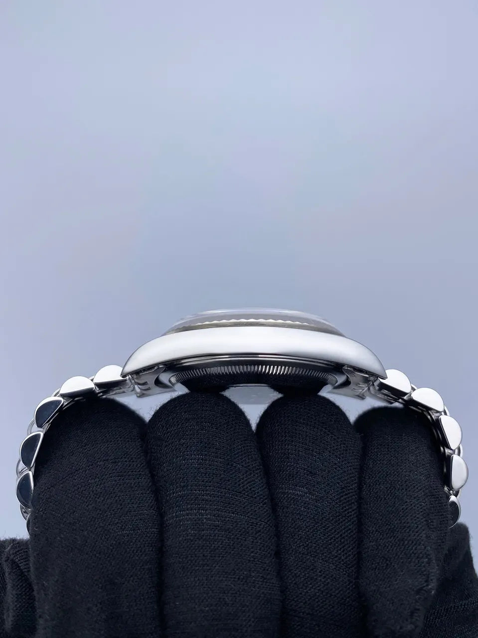 dial Rolex Steel Diamond Silver Datejust - Hình 5