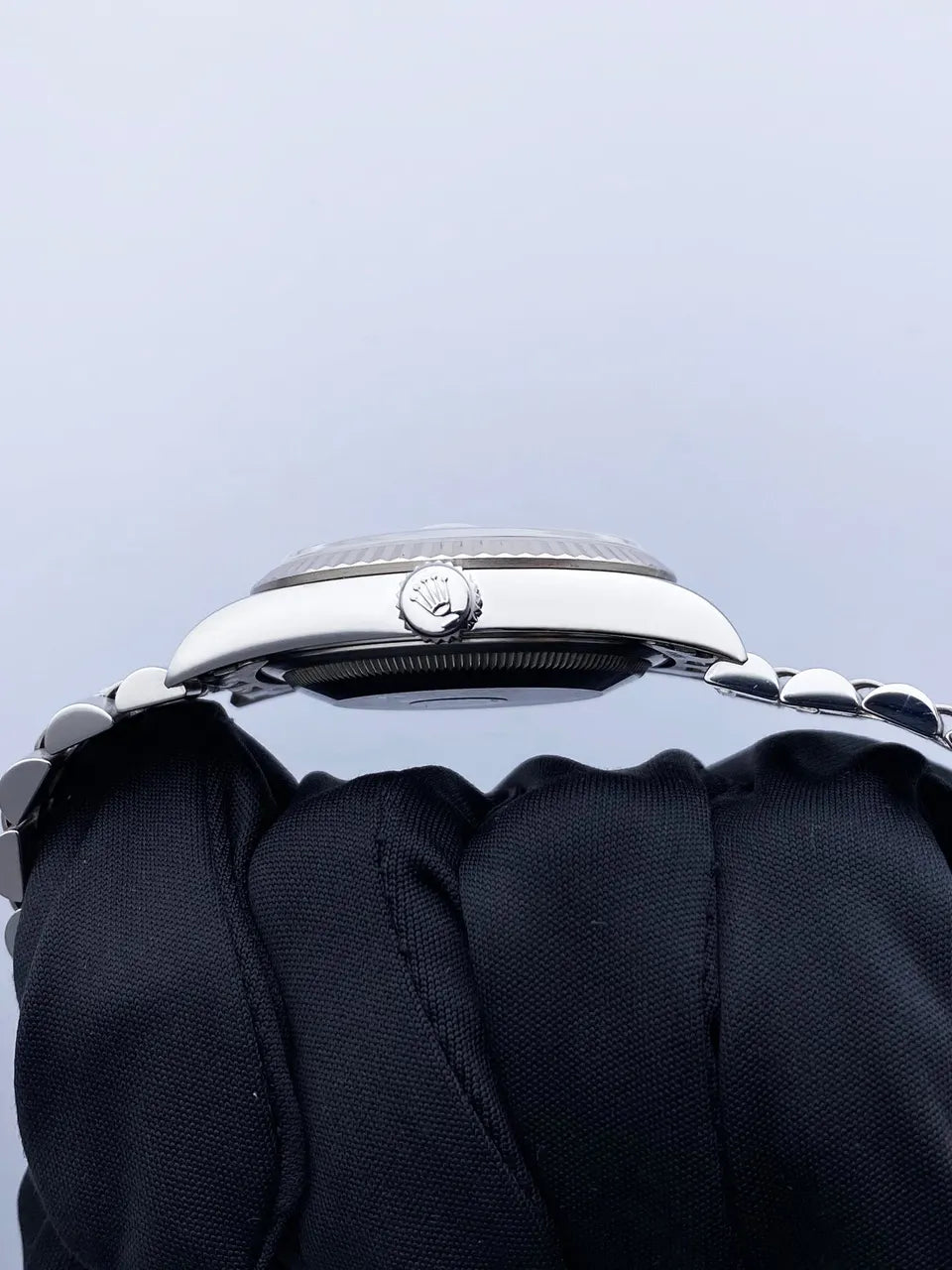 dial Rolex Datejust Silver Diamond - Hình 4