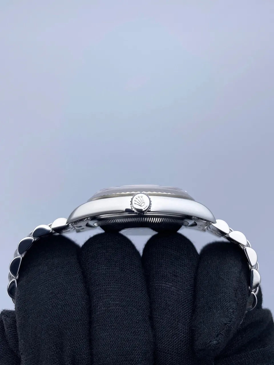 dial Rolex Steel Diamond Silver Datejust - Hình 4