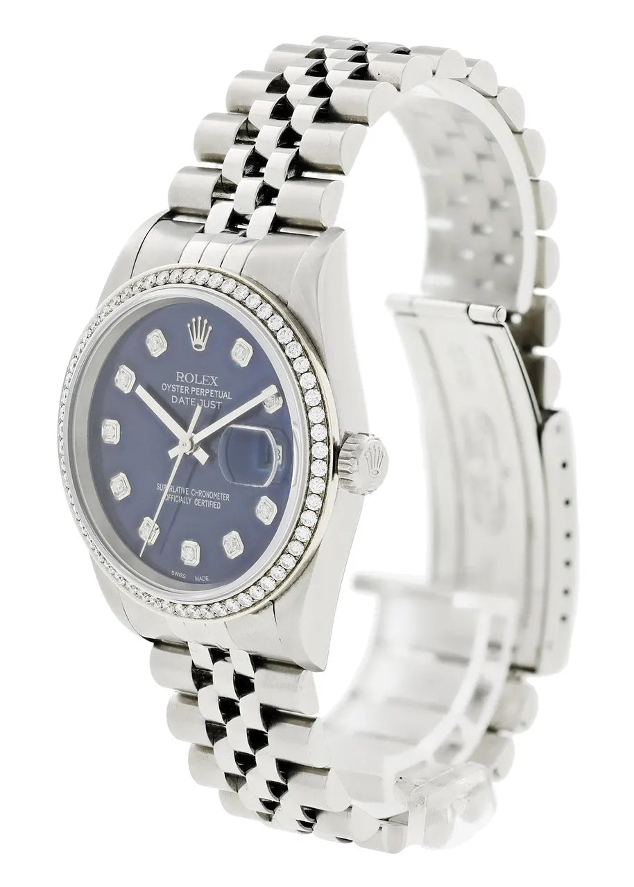 Rolex Blue Diamond Bezel - Hình 3