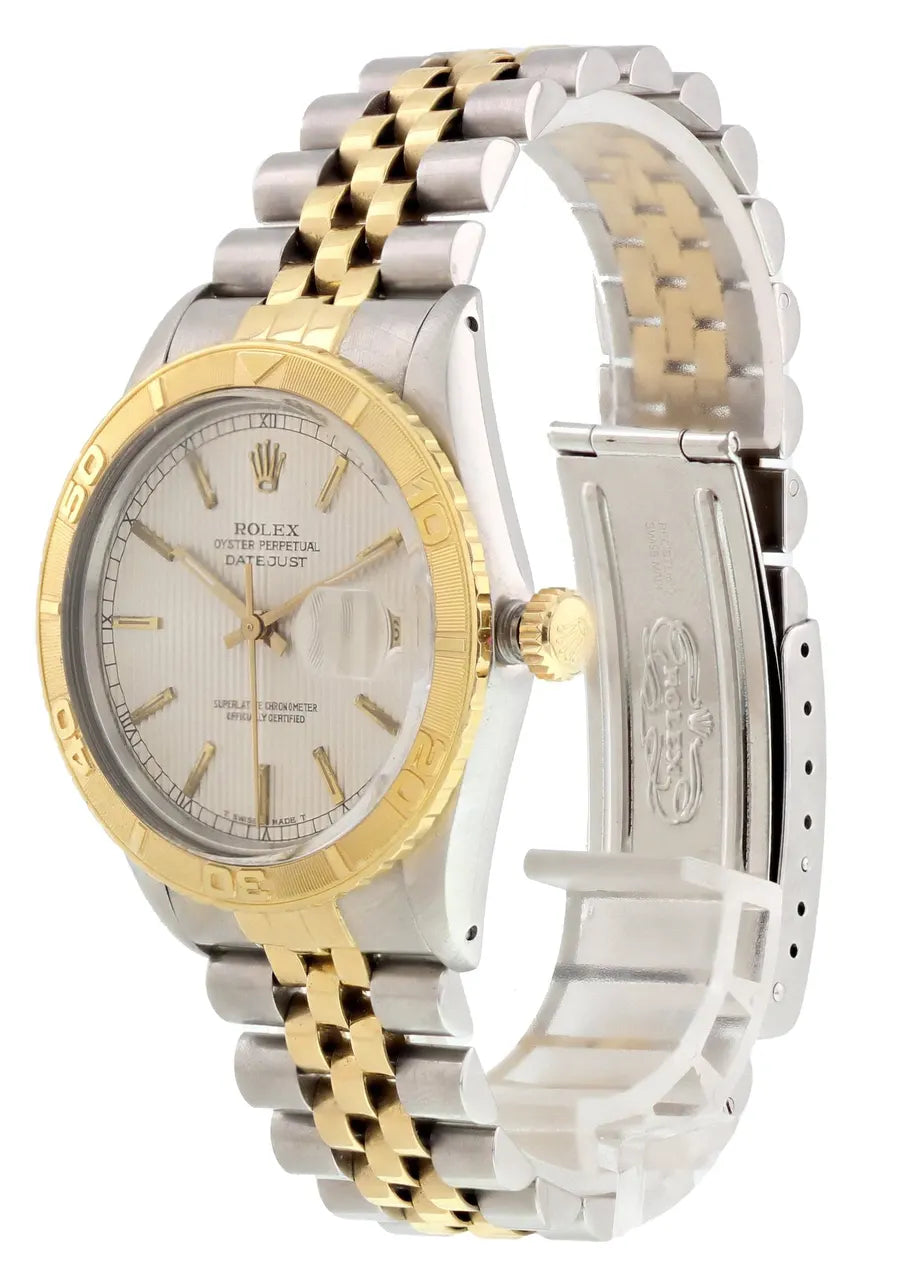 datejust Rolex Two-Tone Silver Dial - Hình 3
