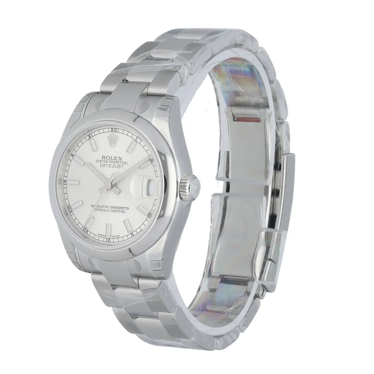 Rolex Datejust Silver Dial oyster - Hình 2