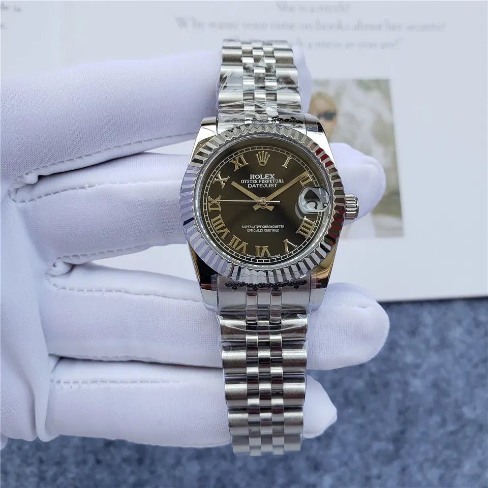 Rolex Olive Green Datejust - Hình 5