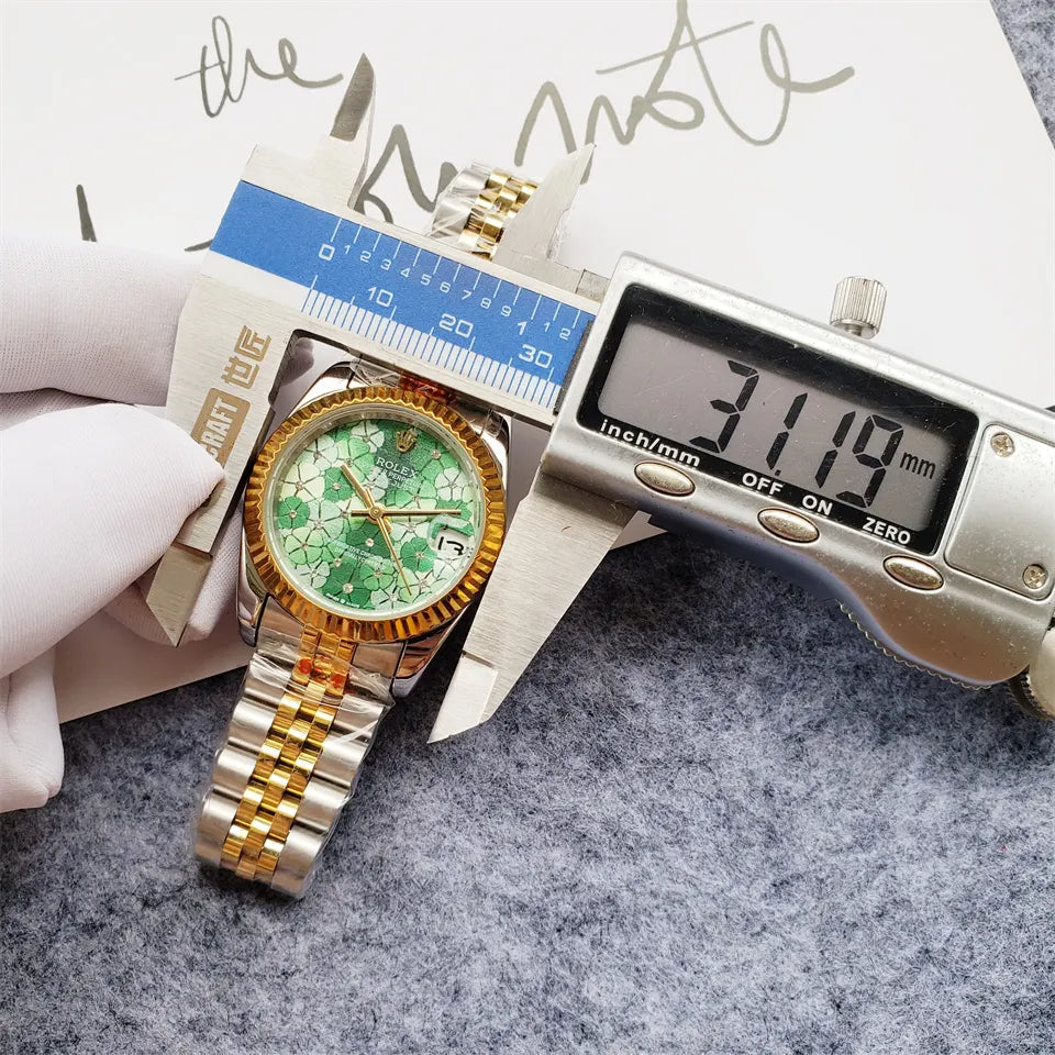 Rolex Green Clover Datejust - Hình 4